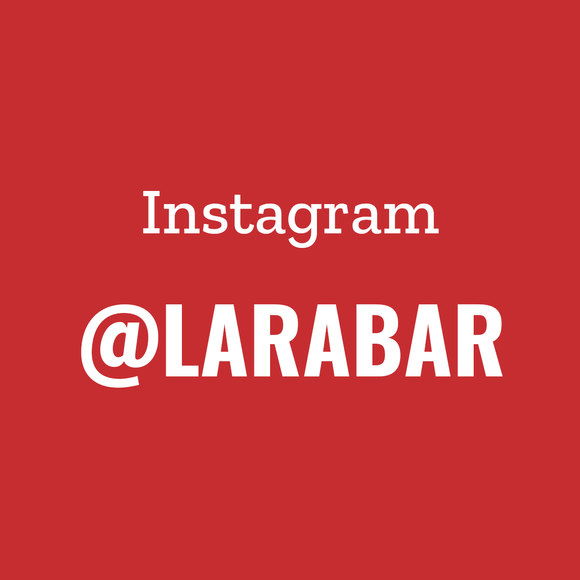 Instagram @lärabar